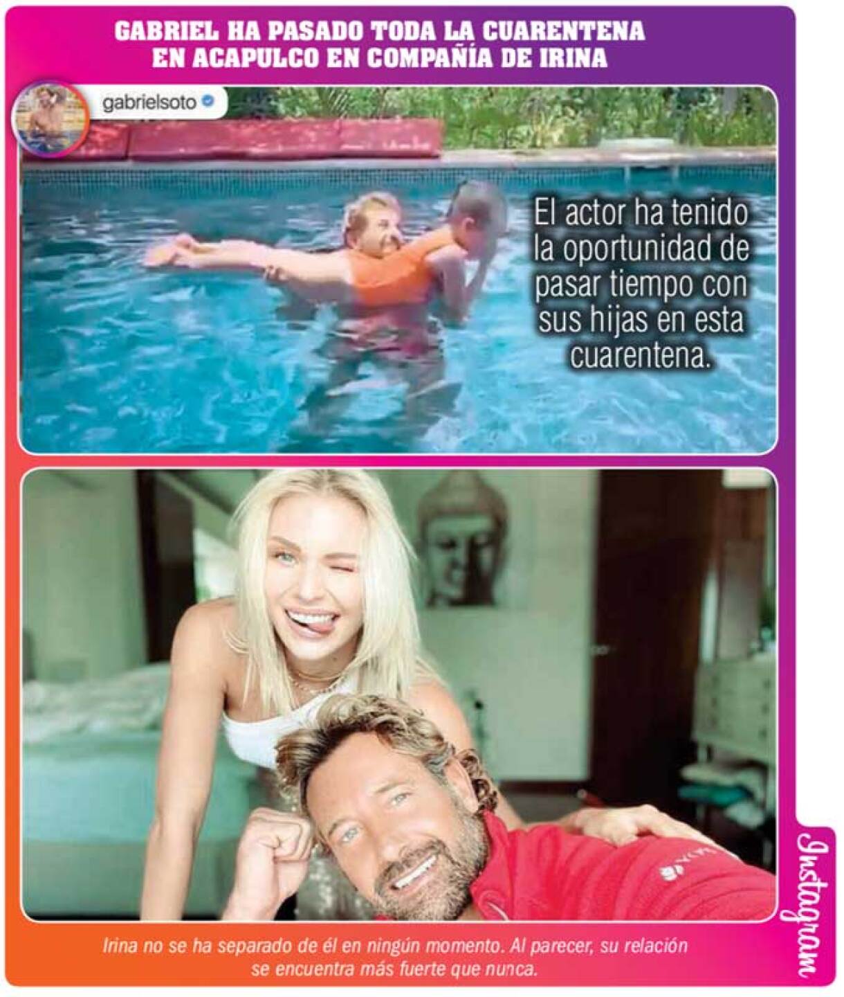 gabriel soto geraldine bazán hijas fiesta Miami