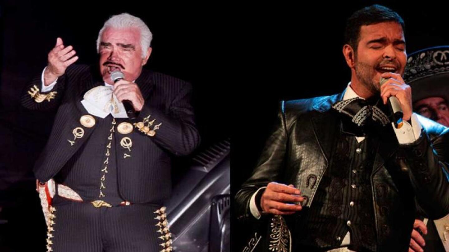 Vicente Fernandez segundo papá pablo montero hijo