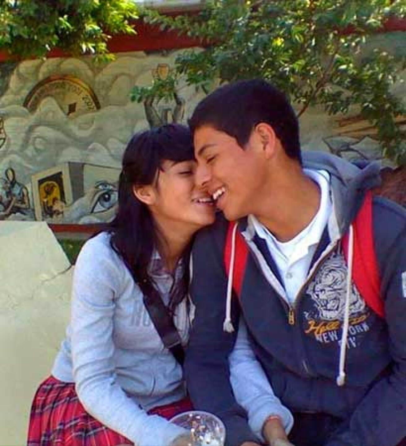 Eduin y Daisy se conocieron cuando ambos cursaban la preparatoria en Tijuana