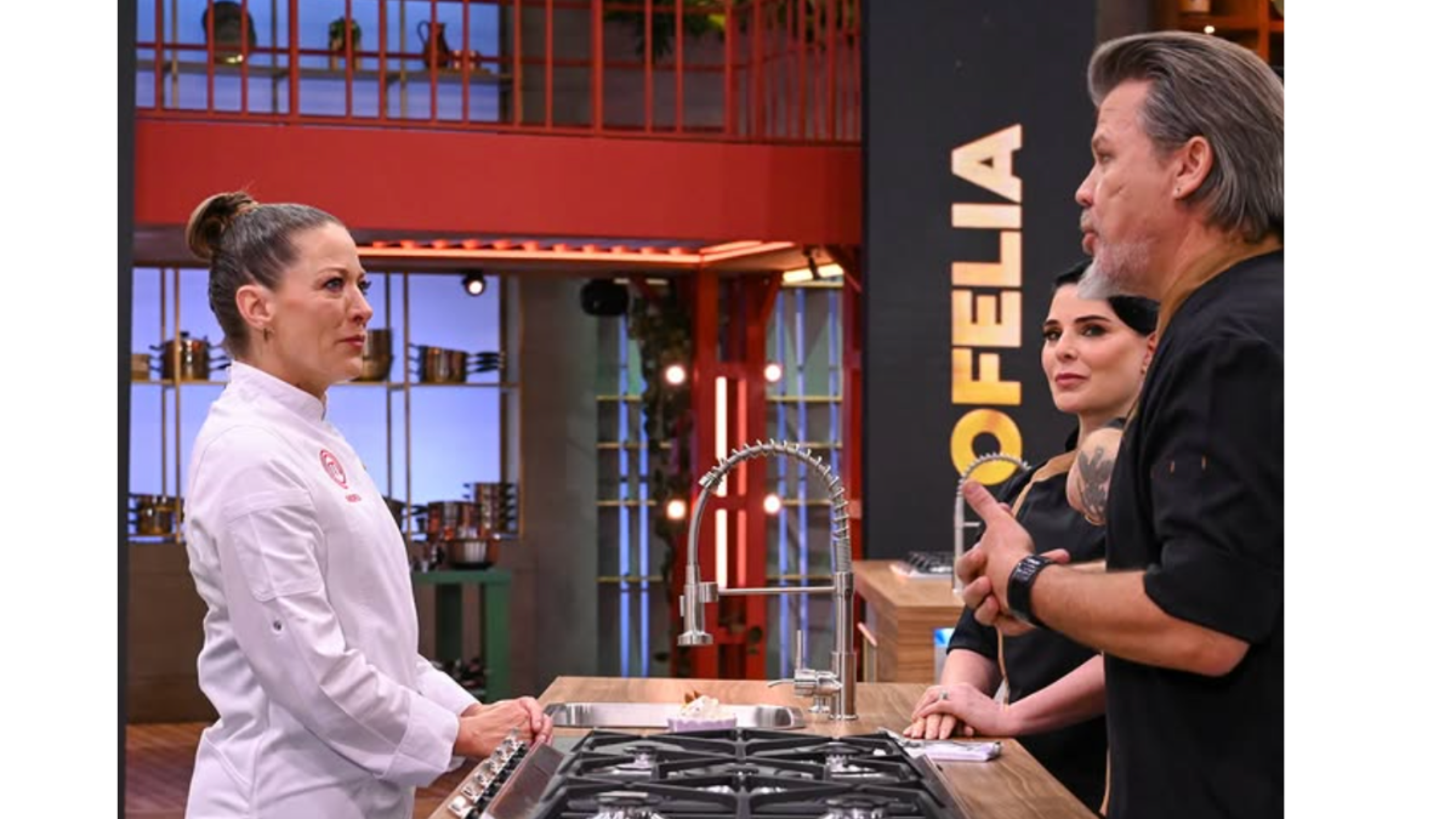 Andrea Noli ganadora de la primera preparación de MasterChef