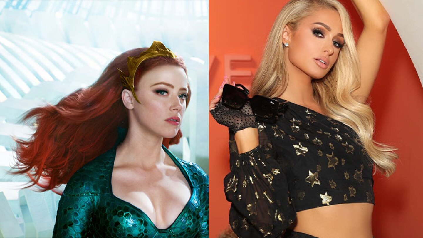 Paris Hilton podría reemplazar a Amber Heard en Aquaman 2