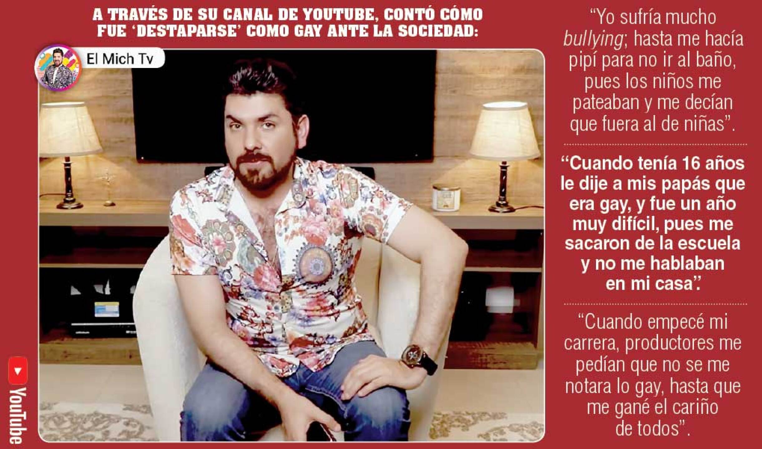 Michelle Rubalcava Orientación sexual Bullying Suicidio LGBT momentos complicados vida Conductor DPM