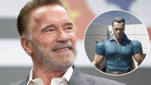 Arnold Schwarzenegger bate récord Guinness con la figura de acción más grande del mundo
