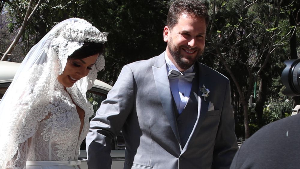 Aleida Núñez boda por la iglesia