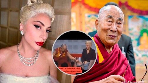 Dalai Lama Lady Gaga