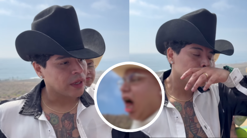 Ese Pérez con Eduin Caz