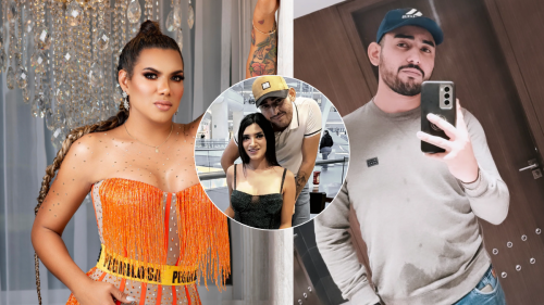Kimberly Irene la más preciosa y su ex Óscar Barajas