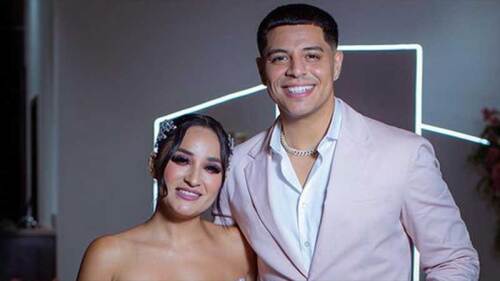 Eduin Caz y su esposa están separados