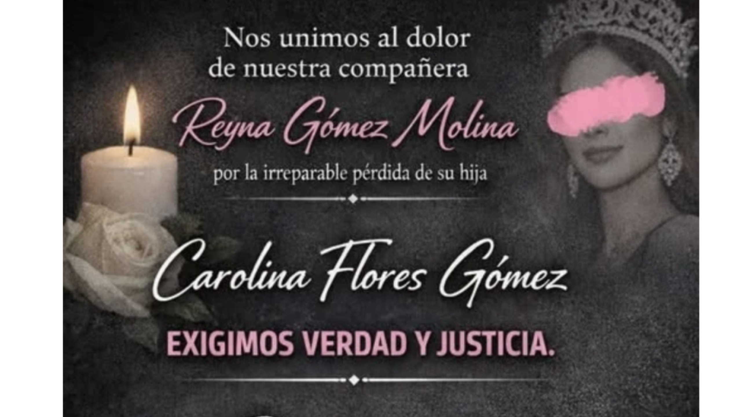 murió Carolina Flores Gómez