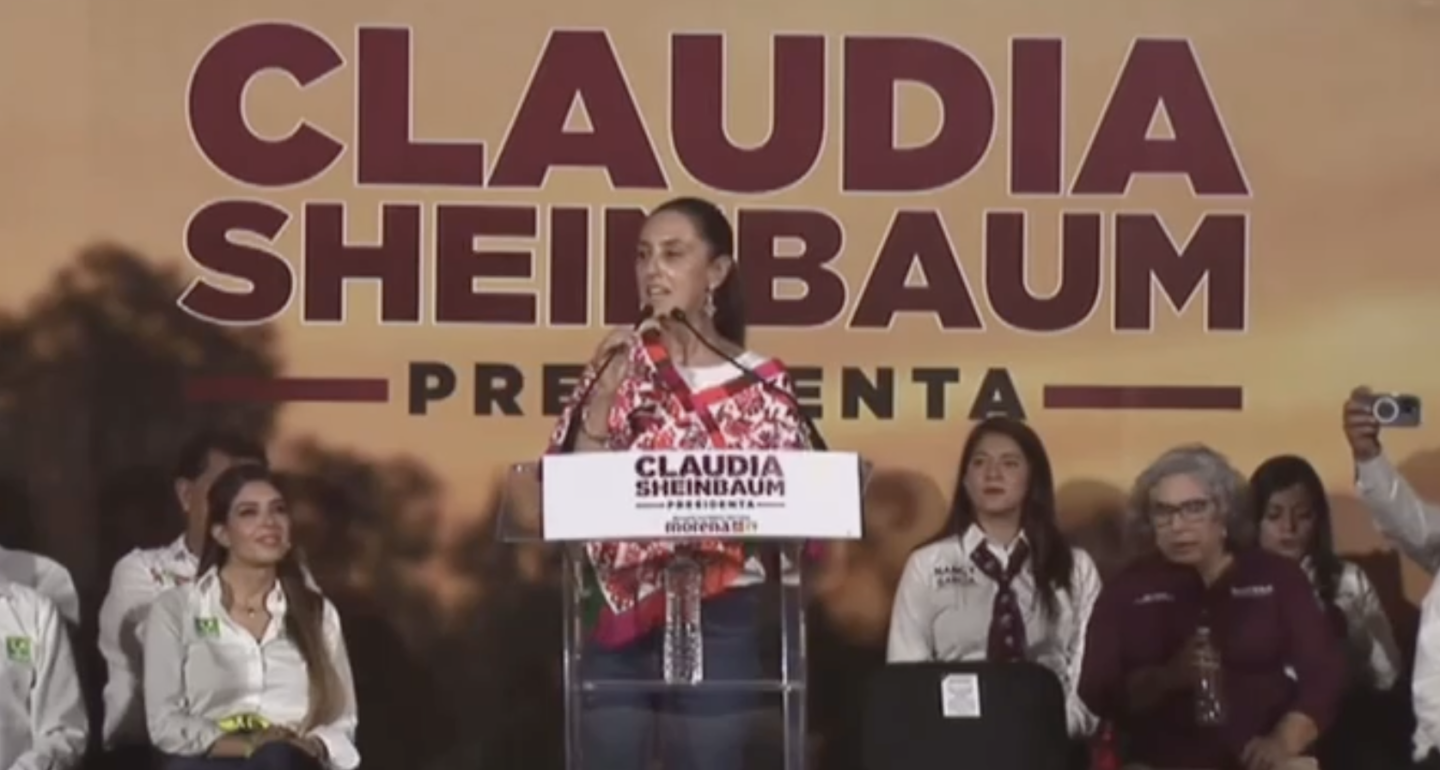 Claudia Sheinbaum en San Luis Potosí