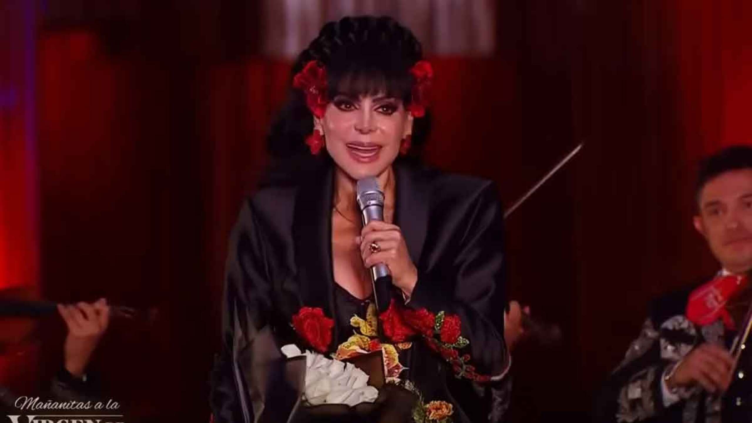 Maribel Guardia le canta a la Virgen de Guadalupe