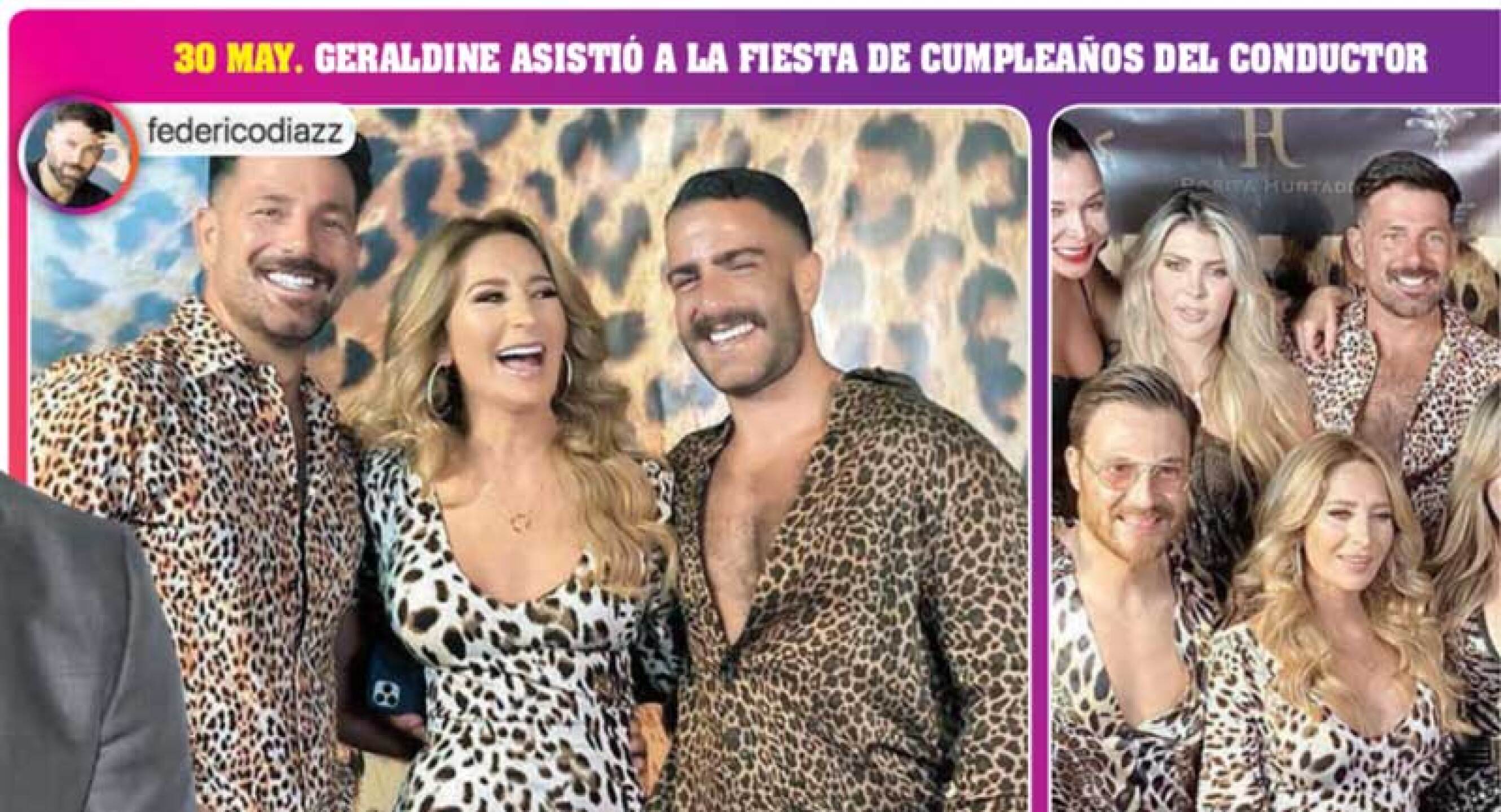 gabriel soto geraldine bazán hijas fiesta Miami