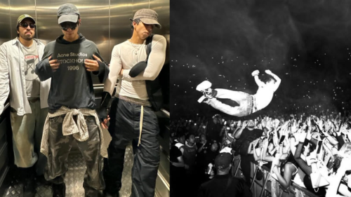 Accidente en concierto de Latin Mafia, uno de los cantantes se lanza desde el escenario.png