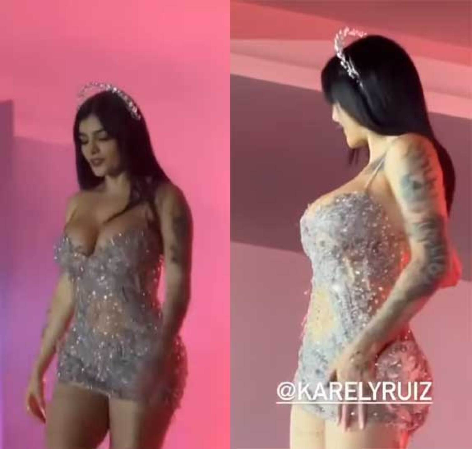 Karely Ruiz comenzó su carrera como modelo, pero sufrió un accidente en plena pasarela
