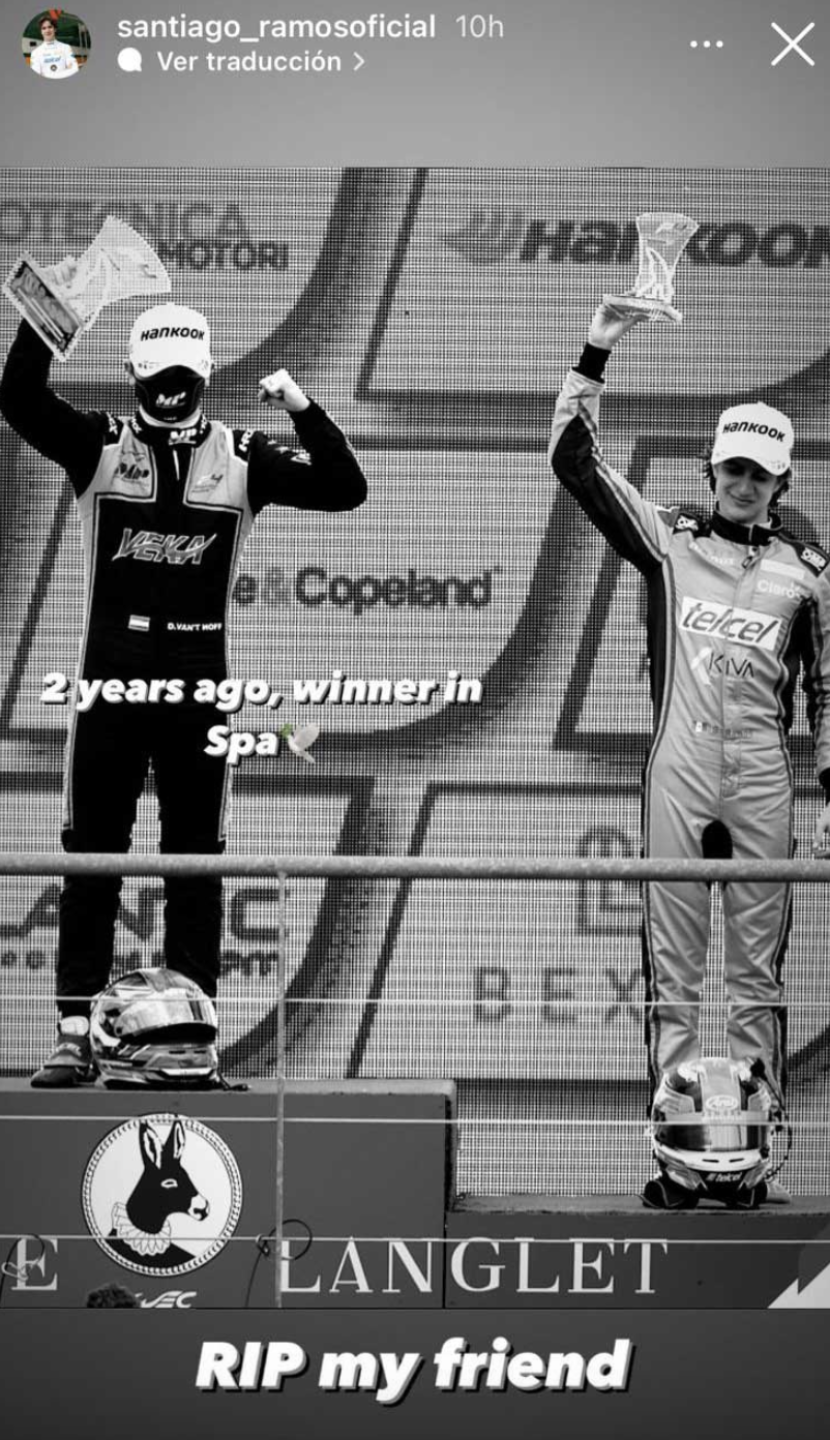 Santiago Ramos condolencias muerte Dilano