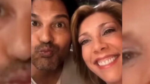 Cynthia Klitbo y Francisco Gattorno