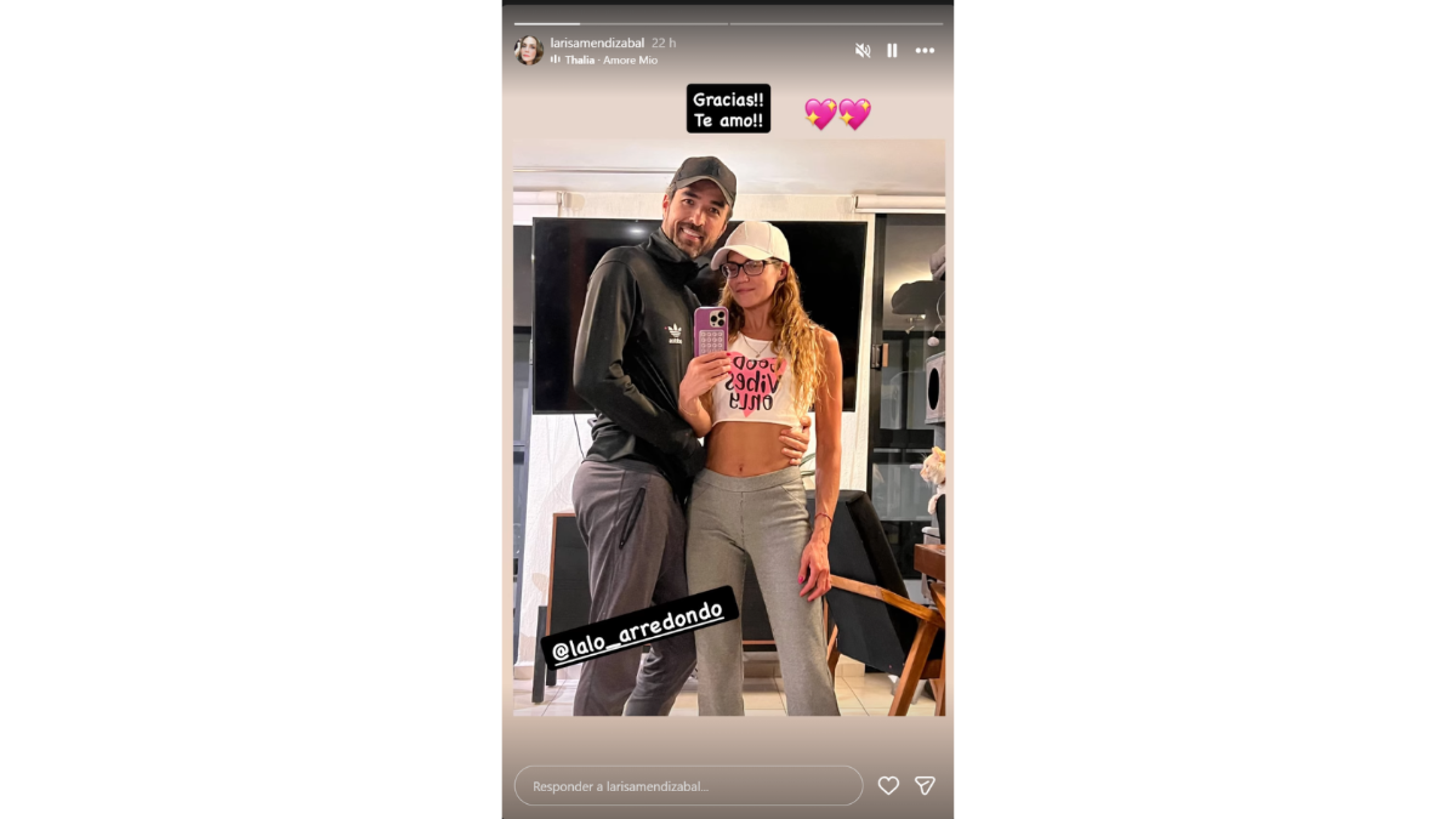 Larisa Mendizábal y Lalo Arredondo