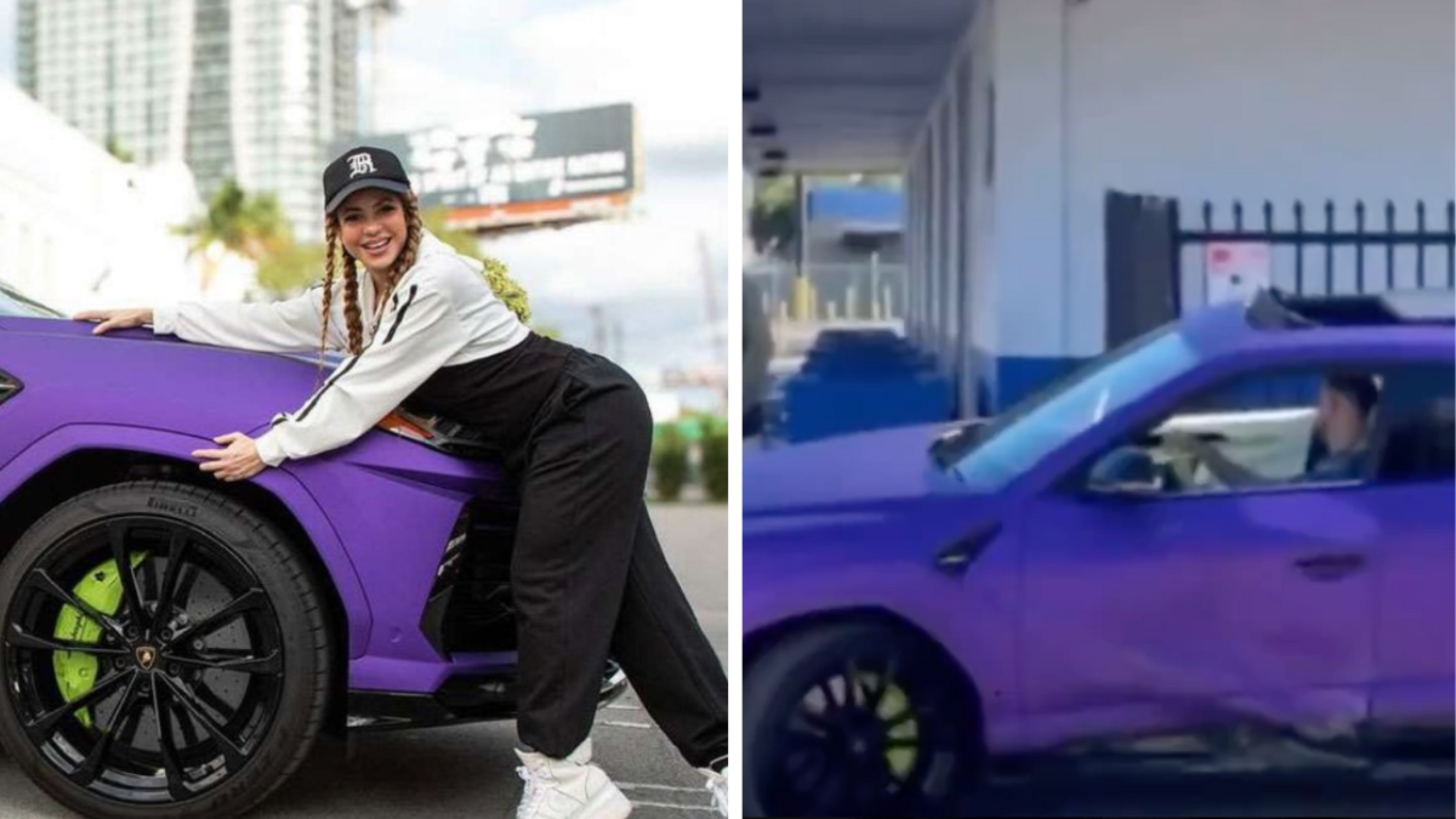 Fan de Shakira que ganó un Lamborghini