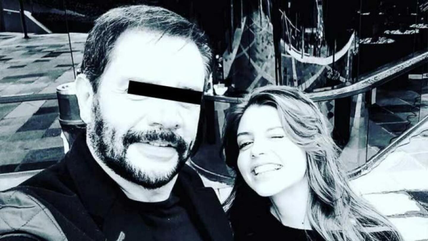 Daniela Parra rompe llanto visitar padre Héctor N