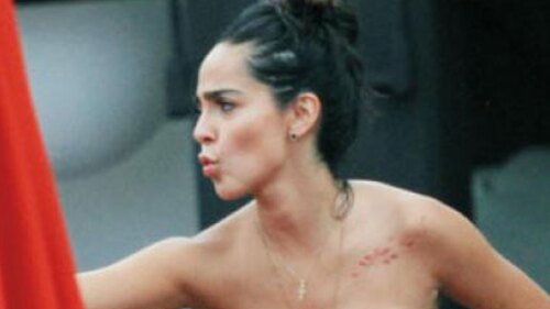 Se hartó y ya la puso en su lugar