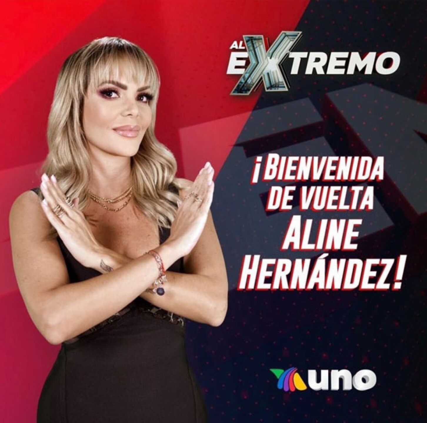 Así fue el regreso de la conductora al programa el fin de semana