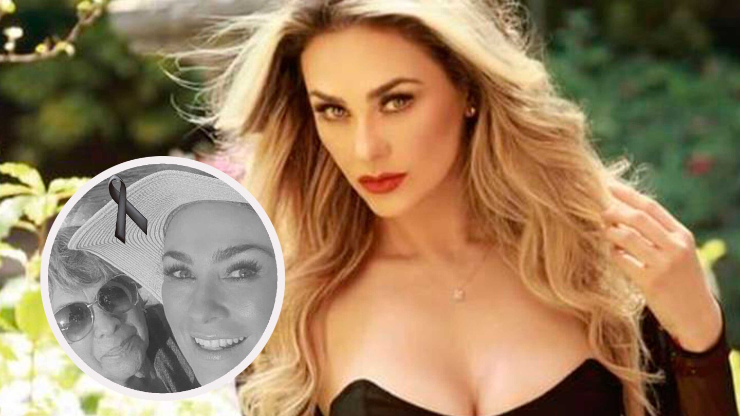 Aracely Arámbula dedica desgarrador mensaje a su madre fallecida.
