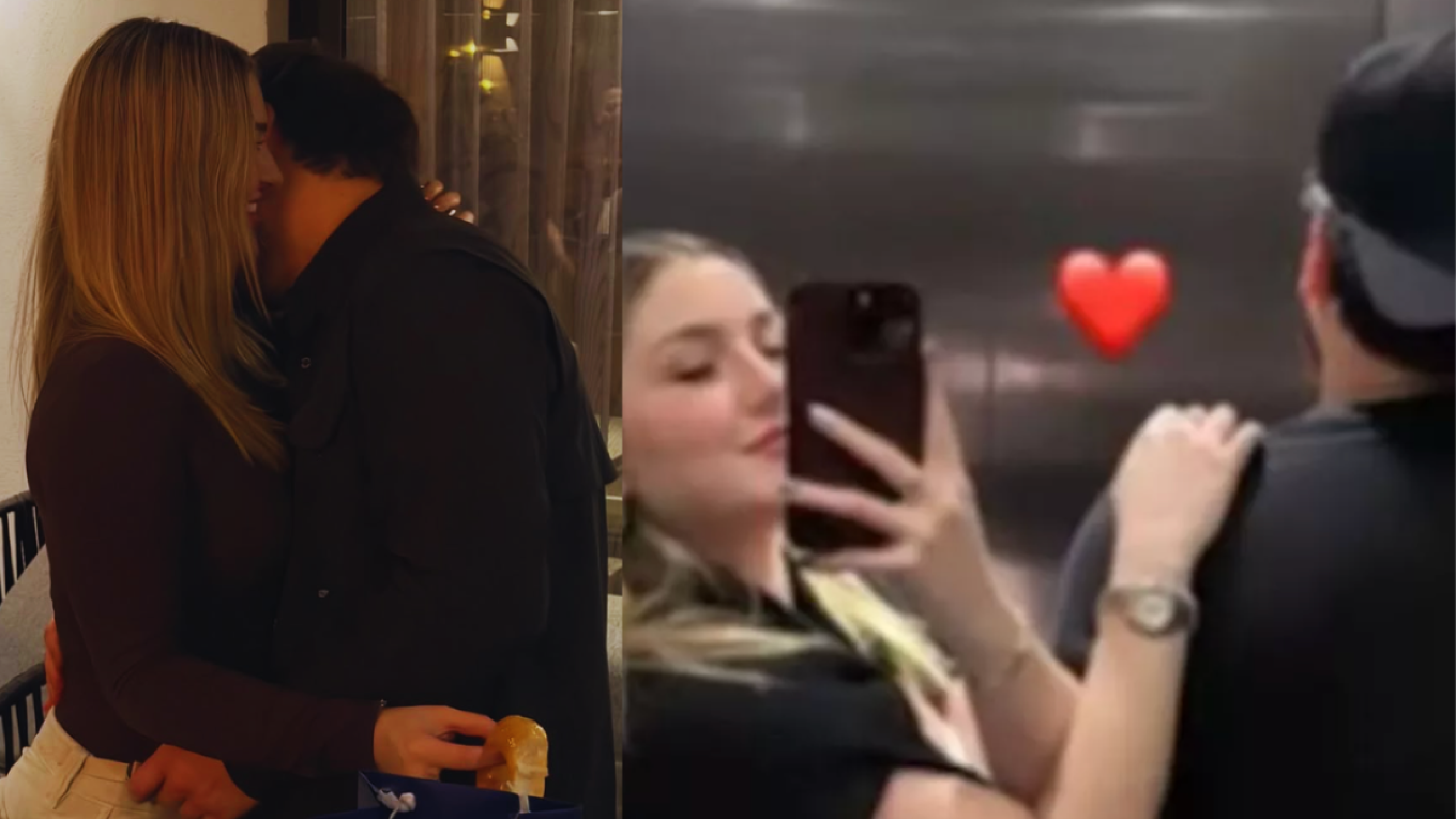 Melenie Carmona y su presunto novio