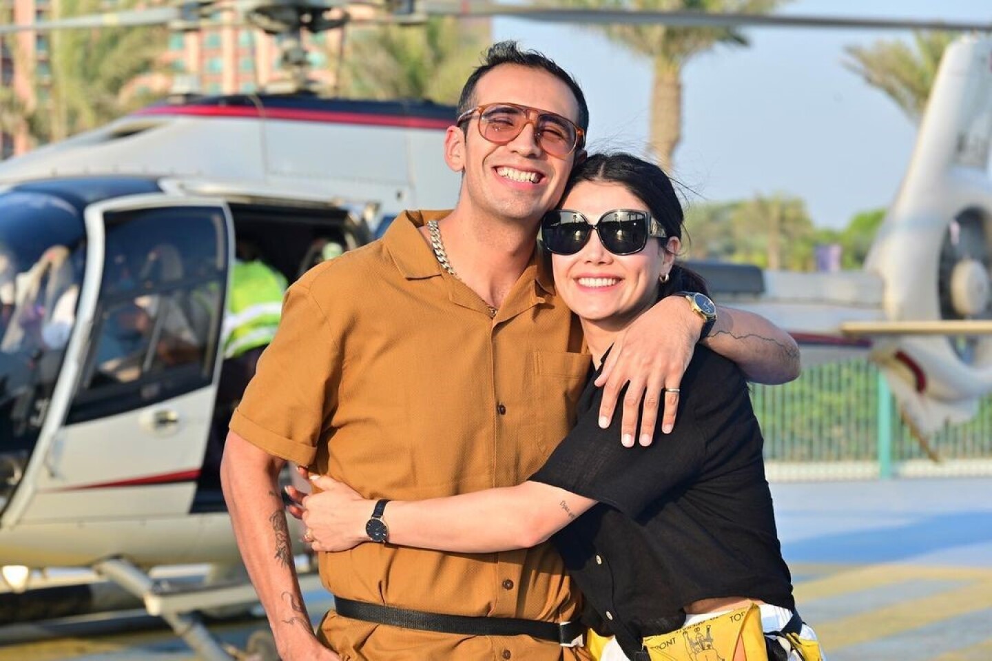 Capi Pérez y su esposa hijo embarazo