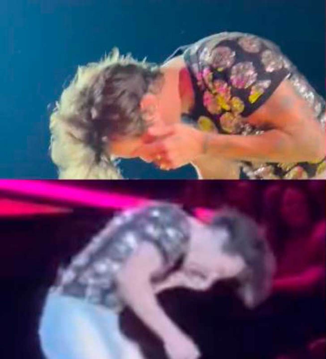 Harry Styles fue golpeado en pleno concierto