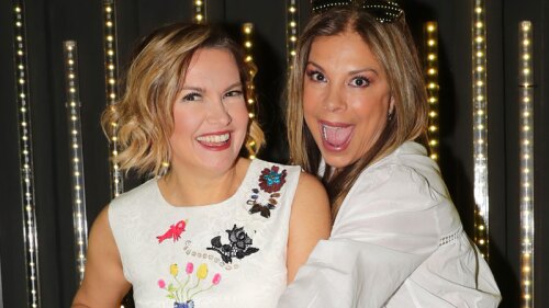 Las cantantes aseguraron estar aterradas y muy nerviosas, pero a la vez felices ante esta presentación