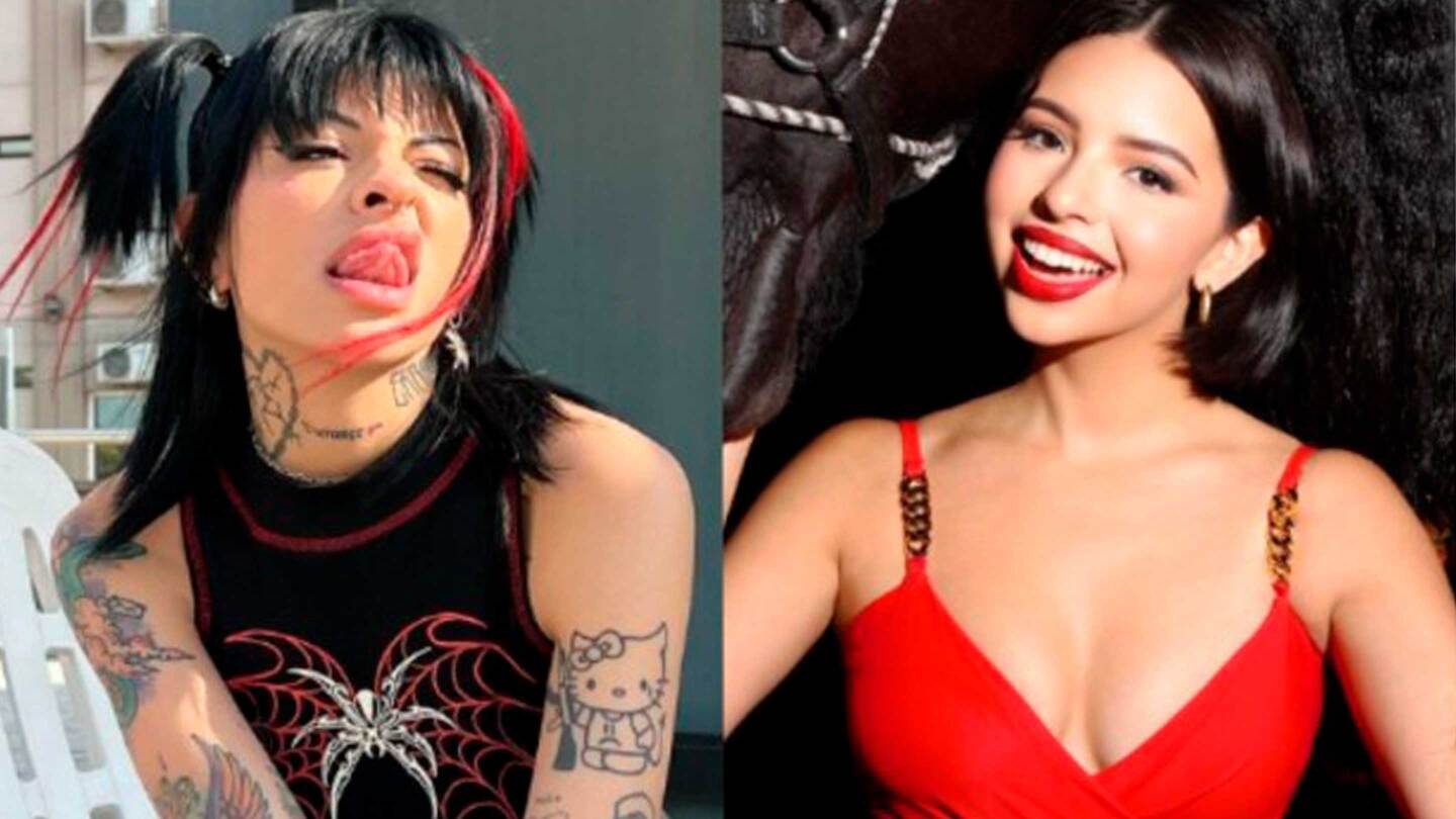 Ángela Aguilar llegó a vestir igual a Cazzu y en redes la señalan de “obsesionada”