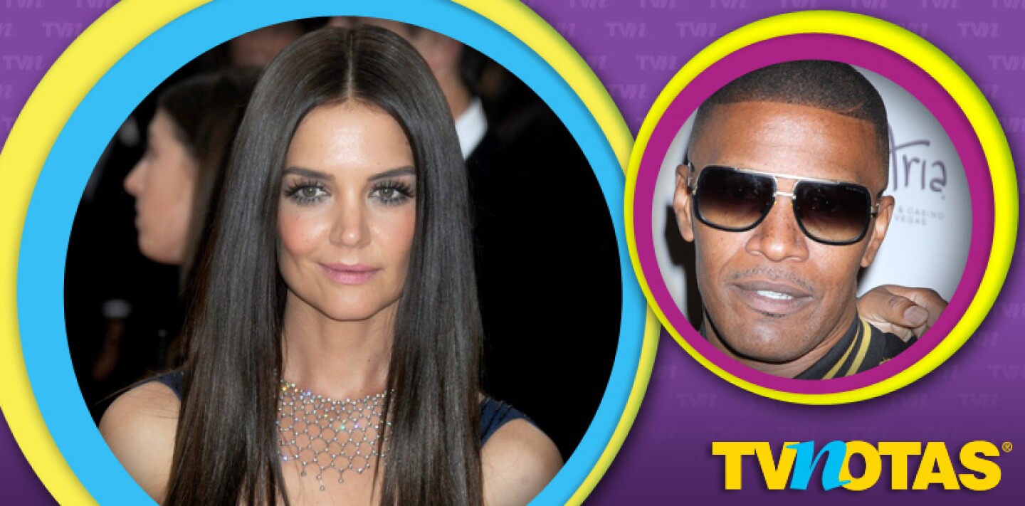 Katie Holmes y Jamie Foxx ya no tienen nada que ocultar.