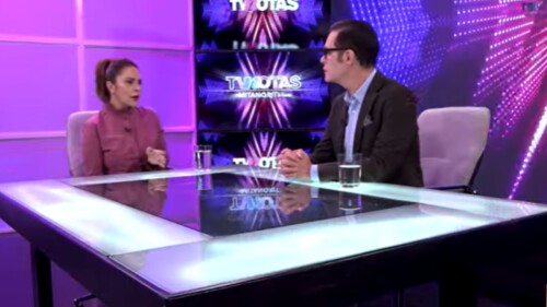 Ana María Alvarado en 'El Mitangrit de TVNotas'