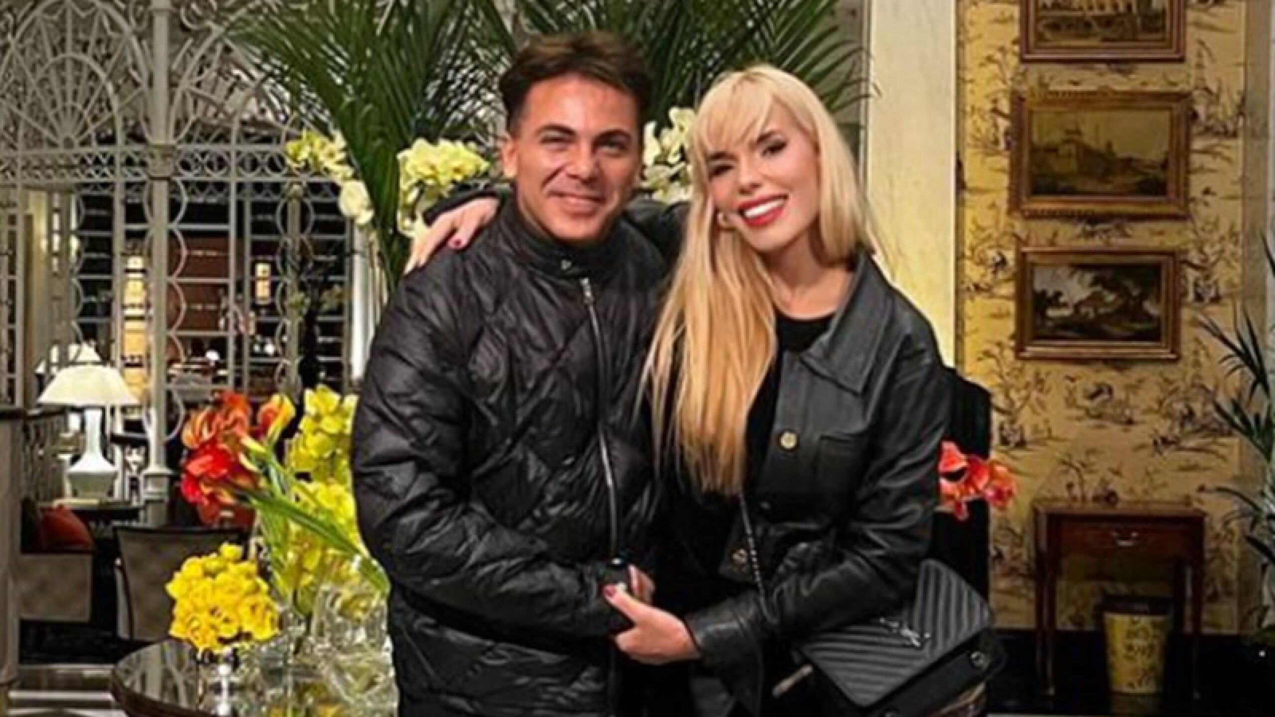 Cristian Castro y Ingrid Wagner viajaron a Guadalajar