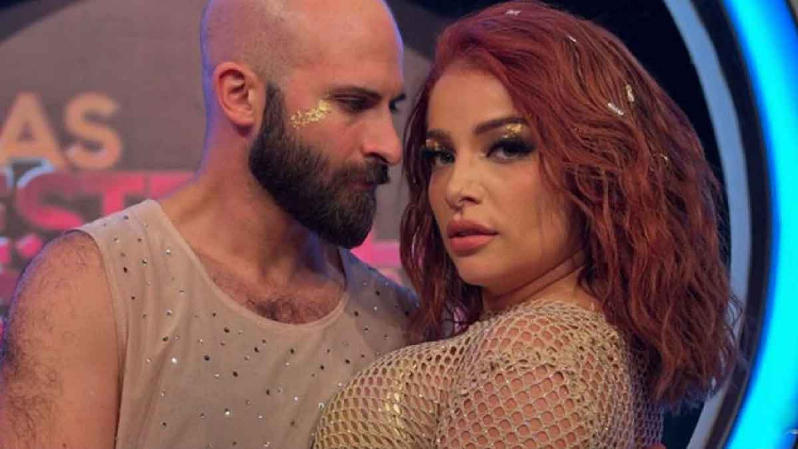 Imanol y Sandra Itzel en Las estrellas bailan