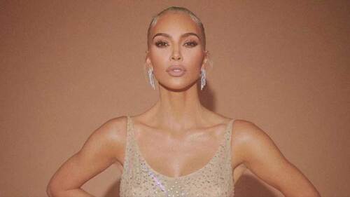 Kim Kardashian vistió como Marilyn Monroe