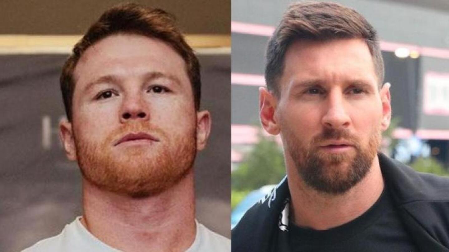 Canelo pide una disculpa a Messi tras amenazarlo por presuntamente pisar la playera de México