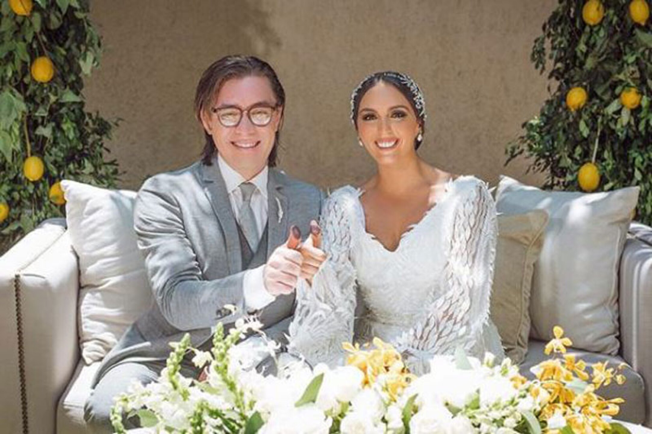 La pareja vive feliz en República Dominicana.