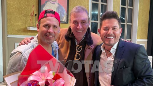 Ulises De la Torre, Morris Gilbert y Ernesto Laguardia en obra Toc toc