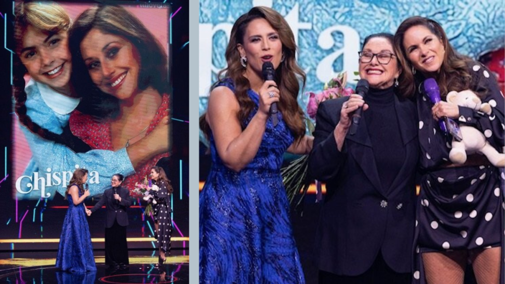 Juego de voces 2025 Lucero se encuentra con Angélica Aragón, y recuerdan 'Chispita'