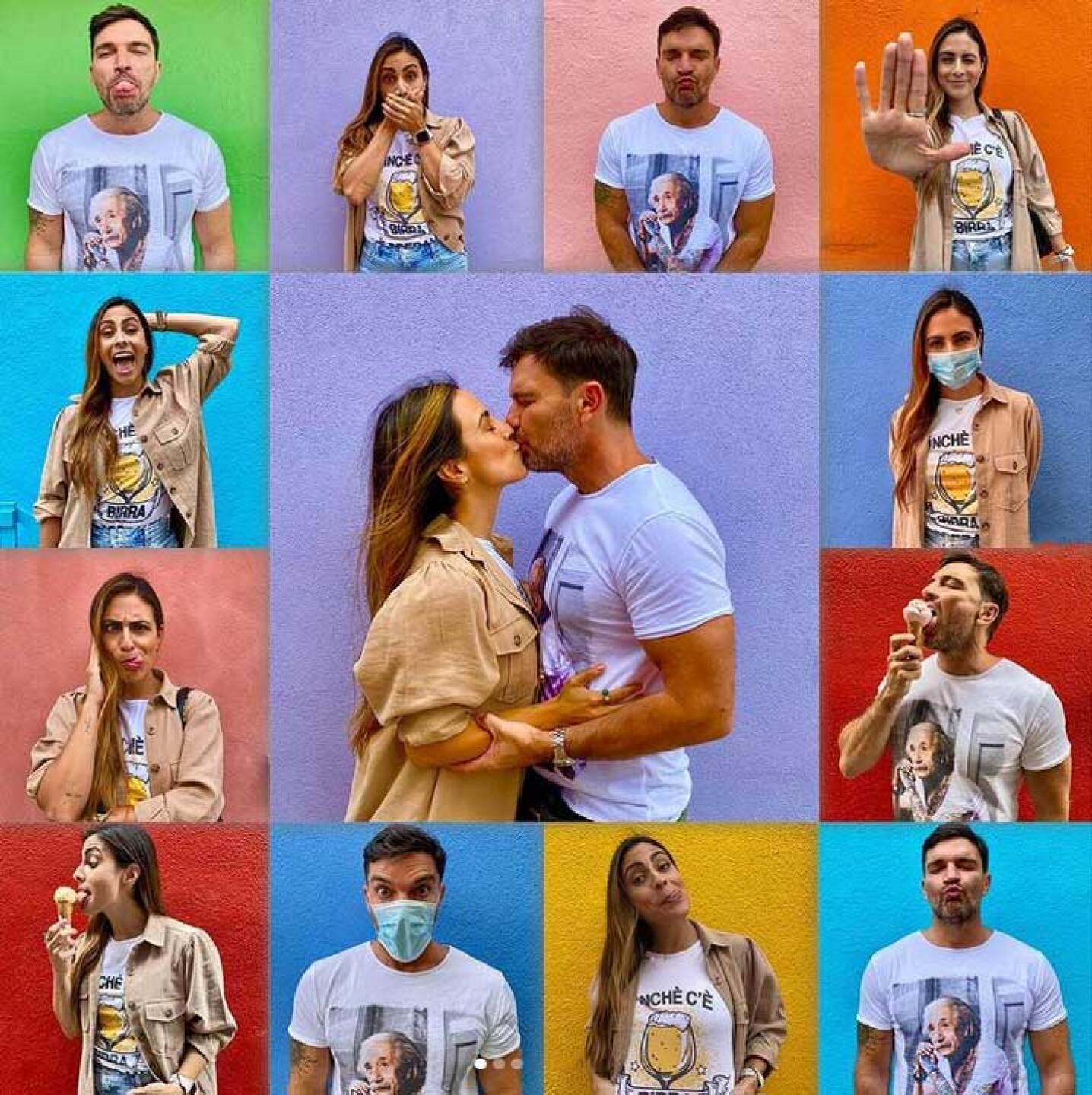 Julián Gil y Valeria Marín  llevan un año saliendo