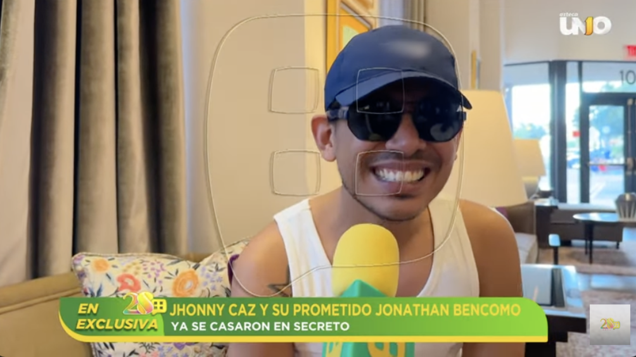 Jhonny Caz se caso en secreto