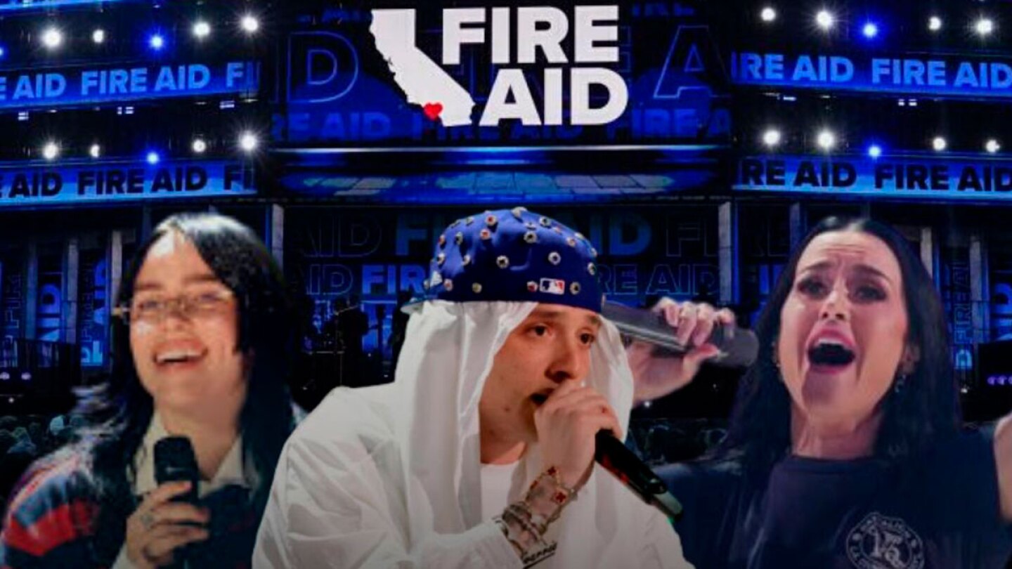 Fire Aid concierto