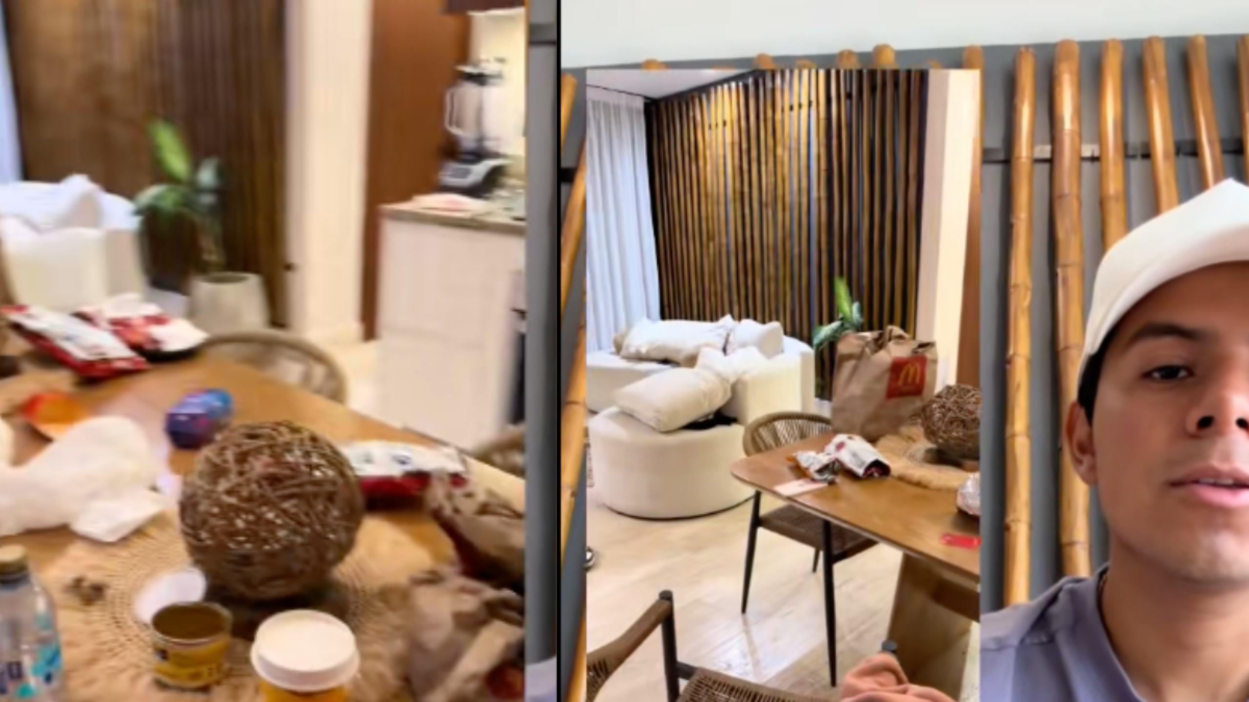 Daniel Borjas salió del departamento sin despedirse