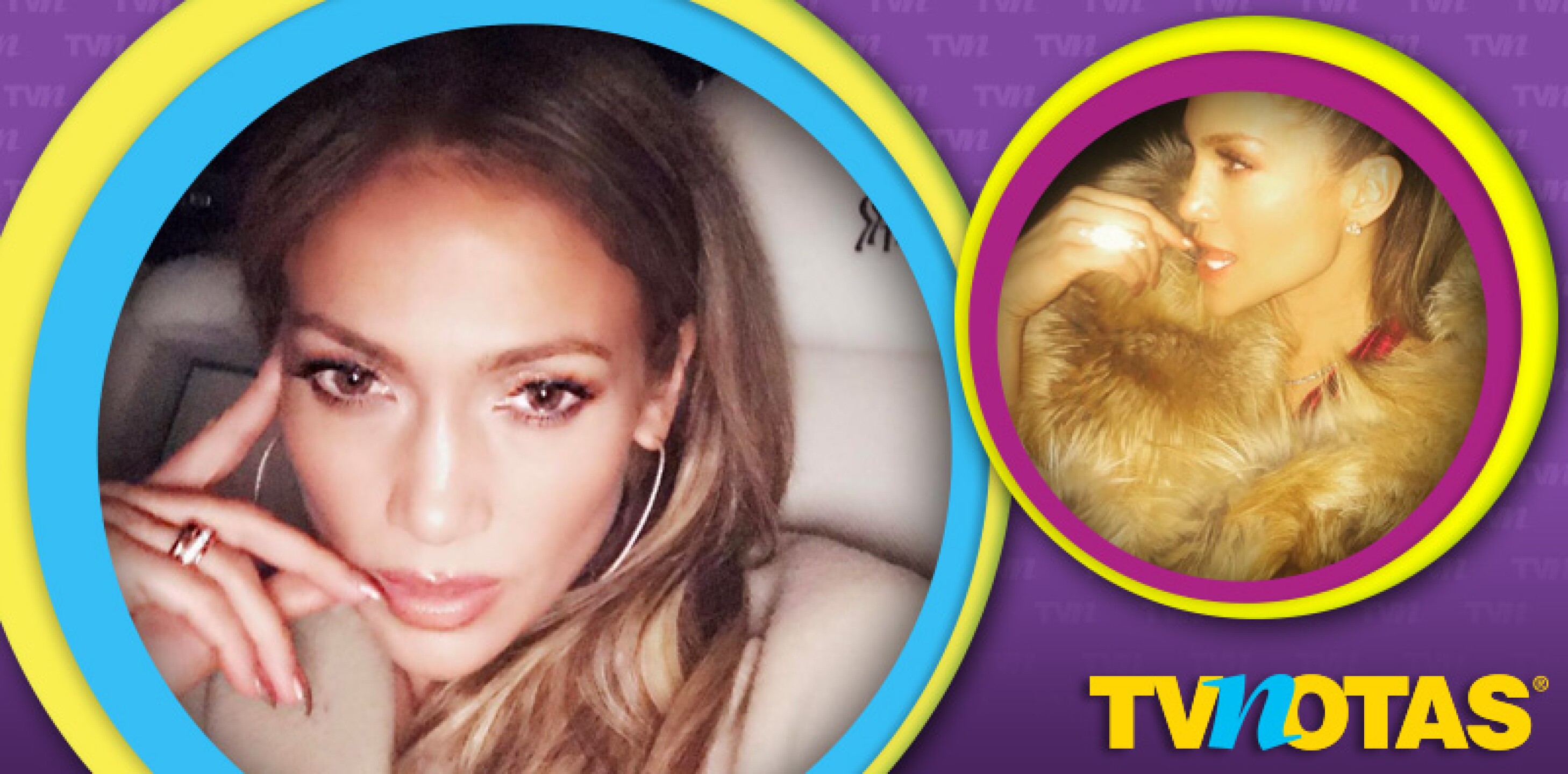 Selfie de Jennifer Lopez con su hijo.