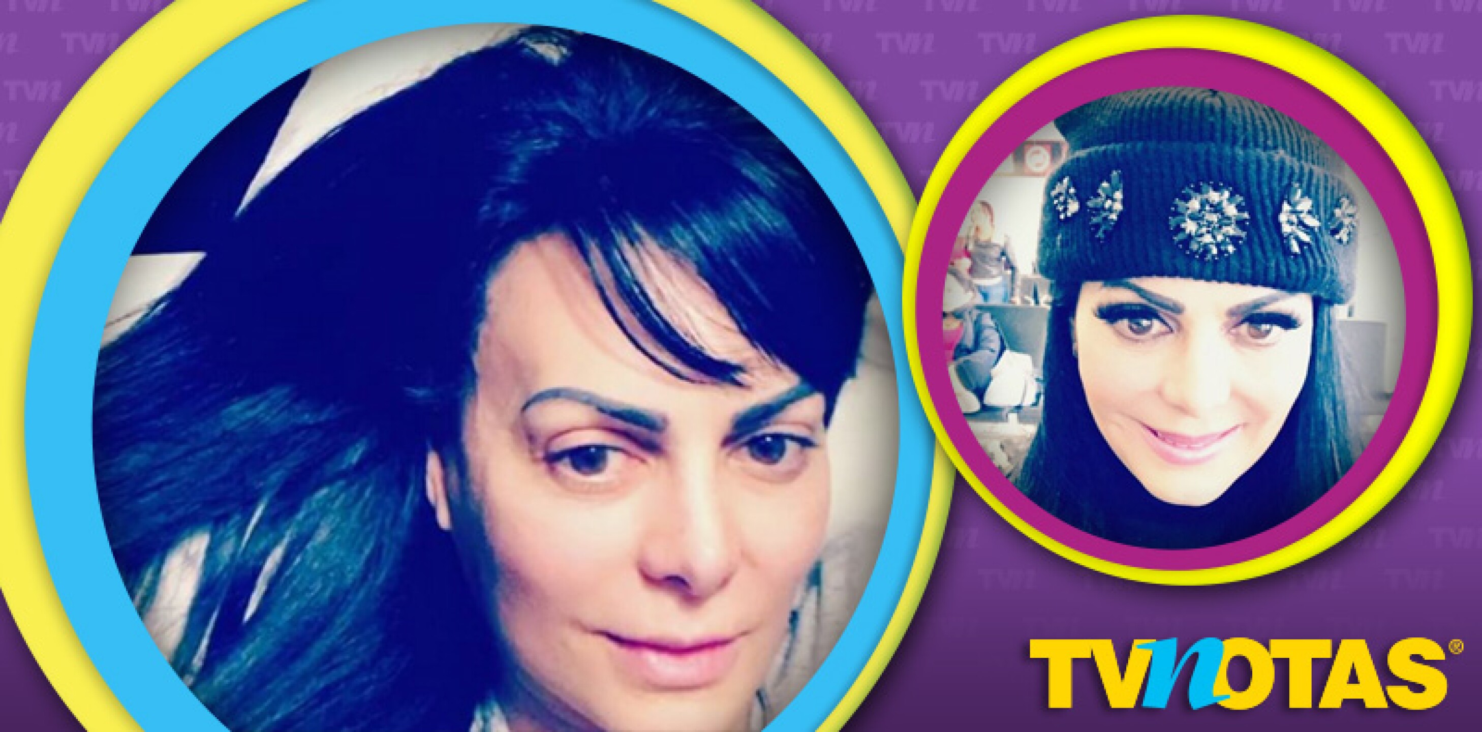 Los fans de Maribel Guardia no podían creer que así luce sin gota de cosmético en el rostro.