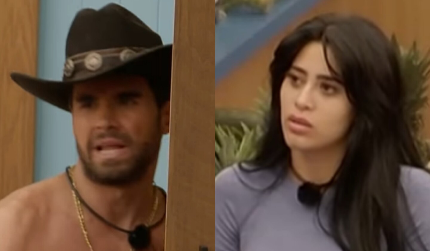 Kim Shantal y Eleazar Gómez se pelean en La granja VIP