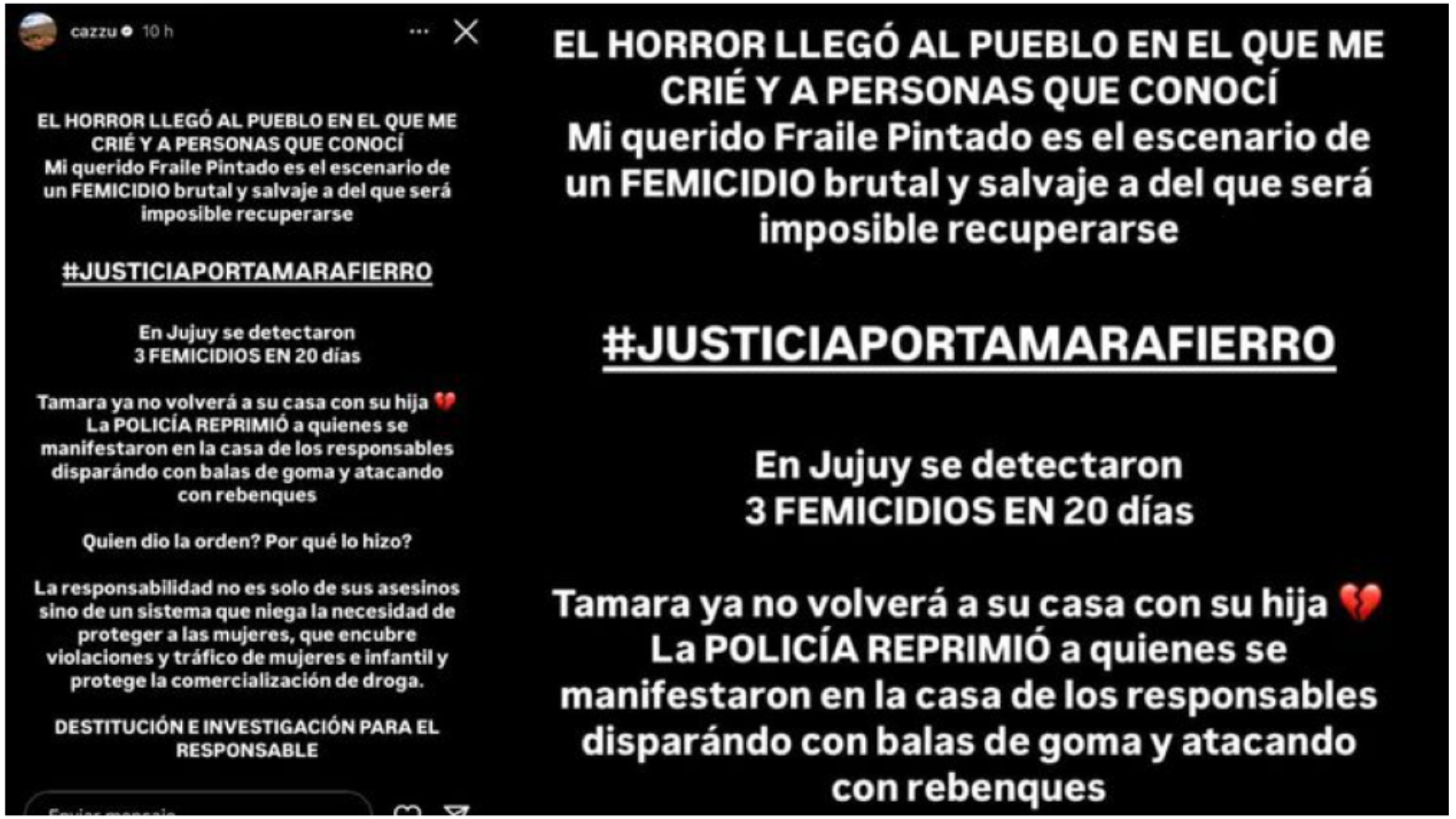 Cazzu mensaje por Tamara .png