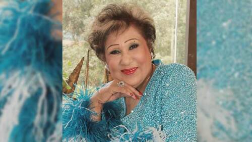 La cantante una de sus grandes interpretaciones fue el tema “Tú me  acostumbraste”.