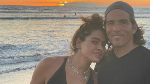 Galilea y su esposo.